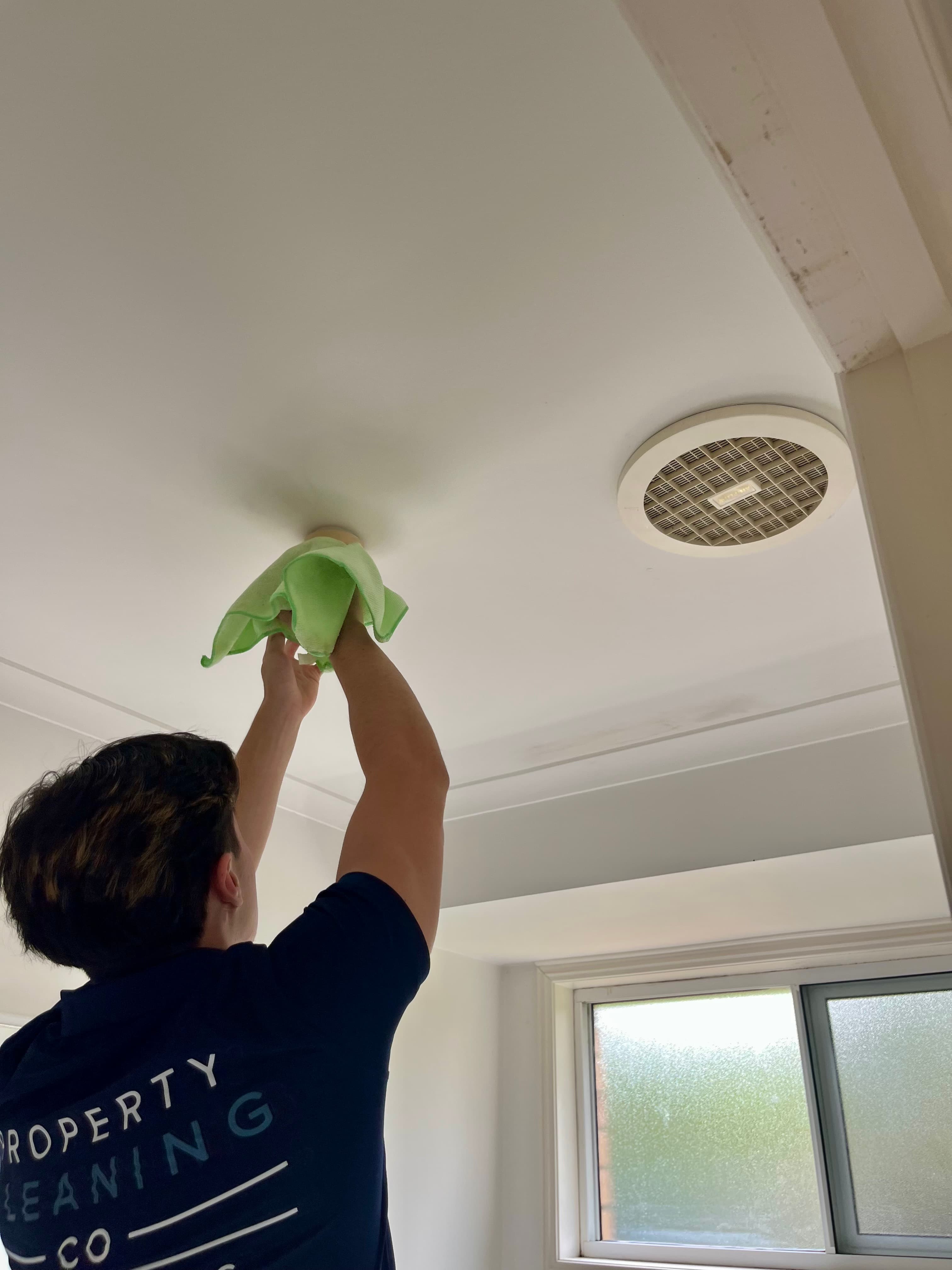 Property Cleaning Co on the job